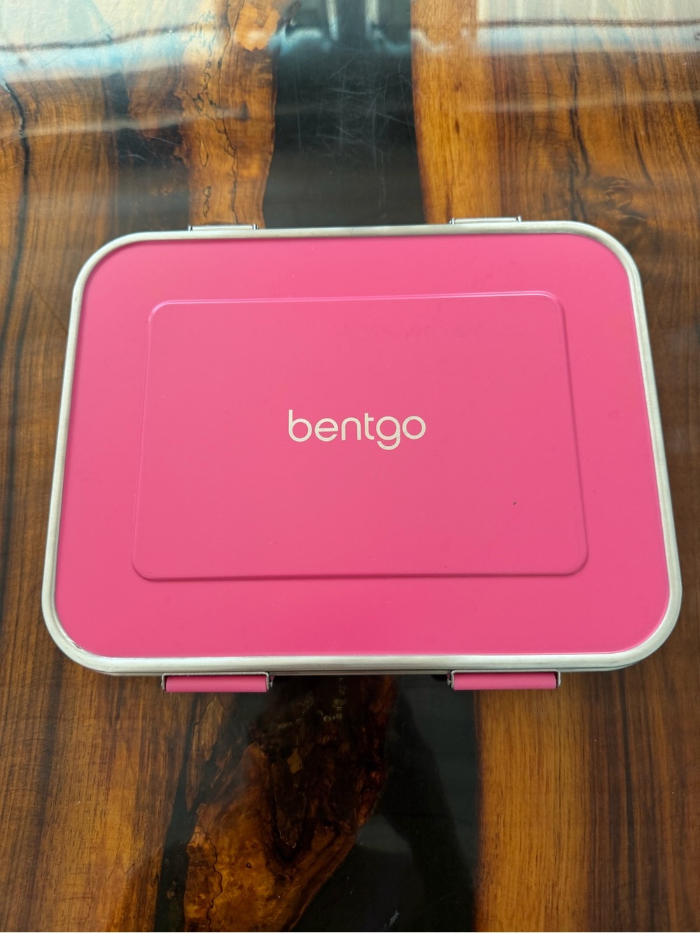 Bentgo Pink Lunchbox Bento Box - Compact Meal Container stainless steel